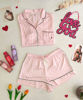 Imagen de Victoria's Secret  Pijama Satín Camisón con Botones y Short.